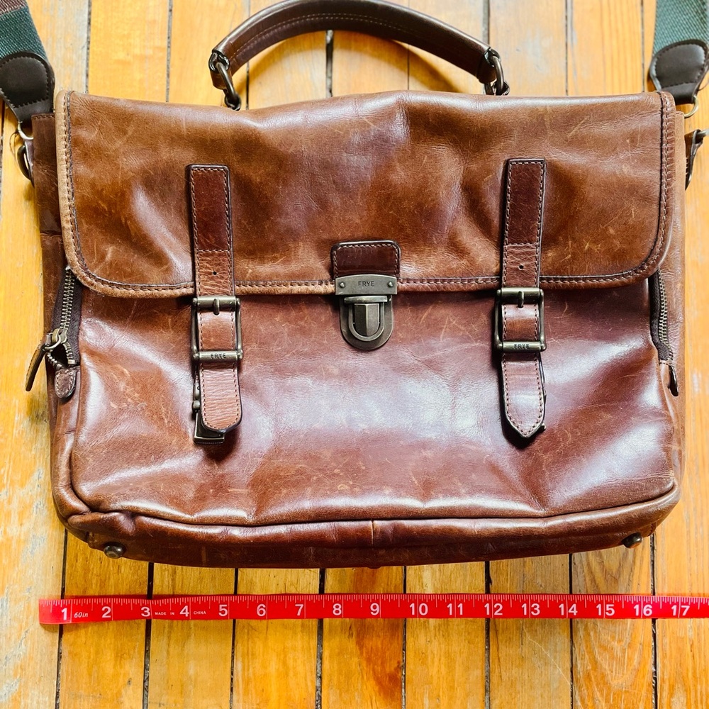 Frye messenger bag
